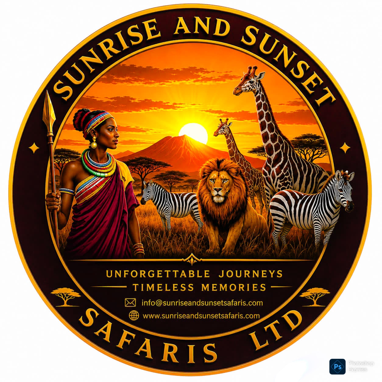 Sunrise and Sunset Safaris Logo